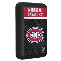 Montreal Canadiens Endzone Plus Wireless Power Bank