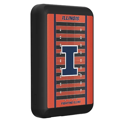 Illinois Fighting Illini Field Wireless Power Bank