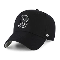 Men's '47 Black Boston Red Sox Team MVP Adjustable Hat