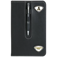 Black Appalachian State Mountaineers Business Notebook