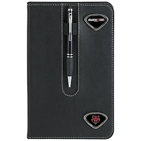 Black Arkansas State Red Wolves Business Notebook