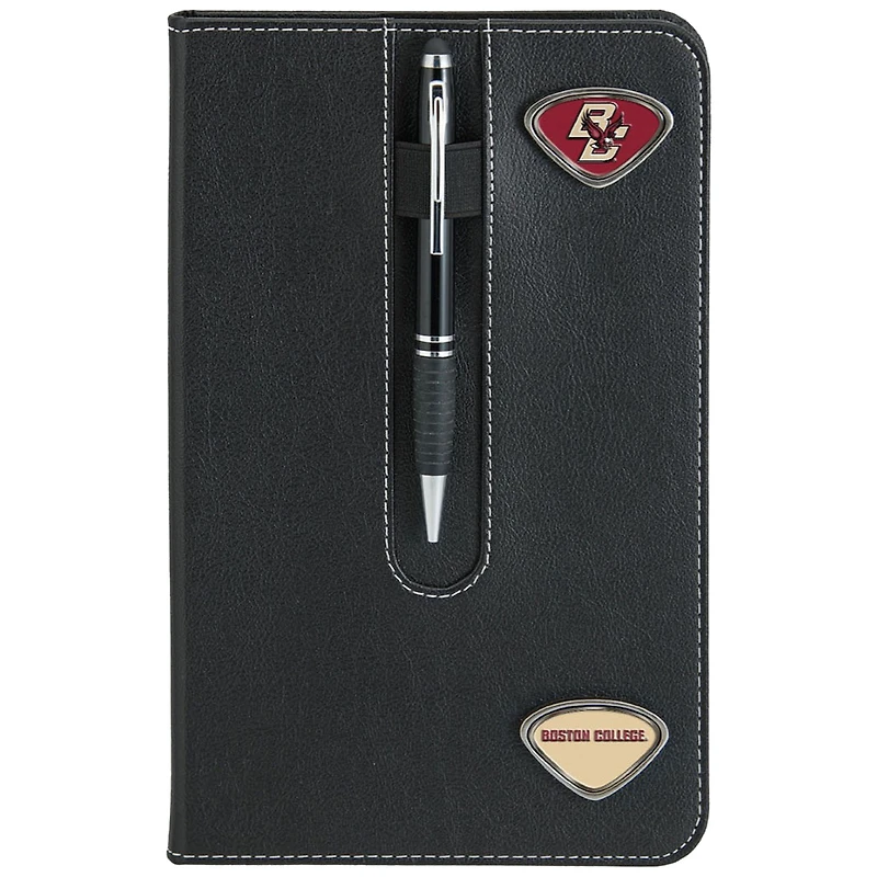 Black Boston College Eagles Business Notebook