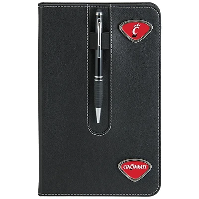 Black Cincinnati Bearcats Business Notebook