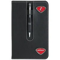 Black Cincinnati Bearcats Business Notebook