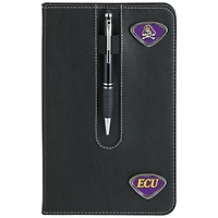 Black ECU Pirates Business Notebook