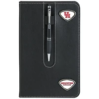 Black Houston Cougars Business Notebook