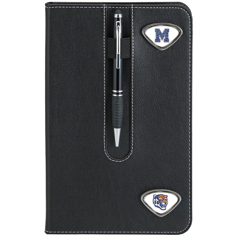 Black Memphis Tigers Business Notebook