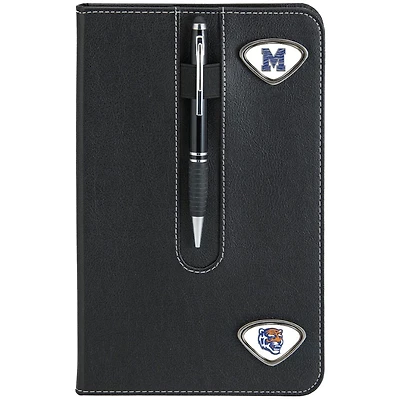 Black Memphis Tigers Business Notebook