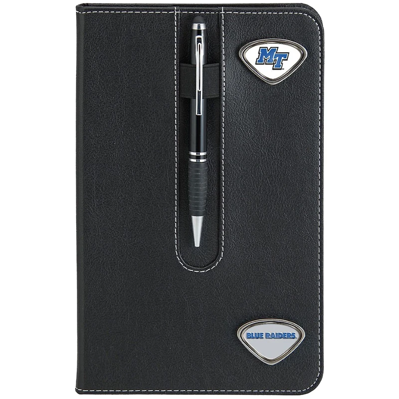 Black MTSU Blue Raiders Business Notebook
