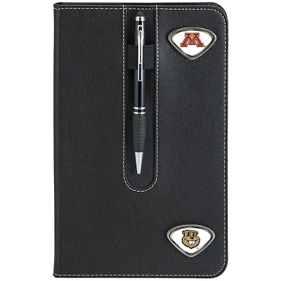 Black Minnesota Golden Gophers Business Notebook
