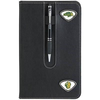 Black NDSU Bison Business Notebook