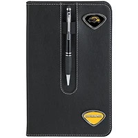 Black Southern Miss Golden Eagles Business Notebook