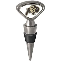 Silver Colorado Buffaloes Wine Stopper