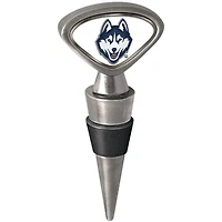 Silver UConn Huskies Wine Stopper
