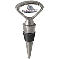 Silver Gonzaga Bulldogs Wine Stopper
