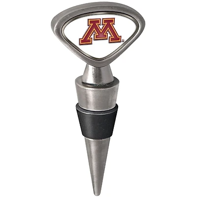 Silver Minnesota Golden Gophers Wine Stopper