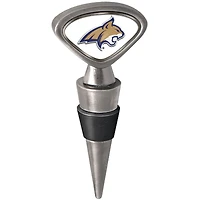 Silver Montana State Bobcats Wine Stopper