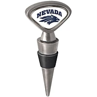 Silver Nevada Wolf Pack Wine Stopper