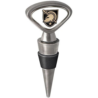Silver Army Black Knights Wine Stopper