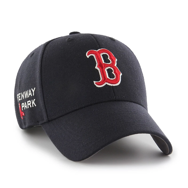 Men's '47 Navy Boston Red Sox Fenway Park MVP Adjustable Hat