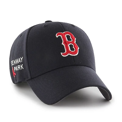 Men's '47 Navy Boston Red Sox Fenway Park MVP Adjustable Hat
