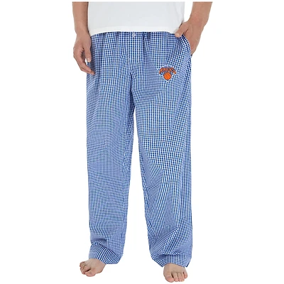 Men's Concepts Sport Blue/White New York Knicks Tradition Woven Pants