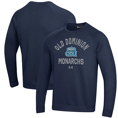 Men's Under Armour Navy Old Dominion Monarchs All Day Fleece Pullover Sweatshirt