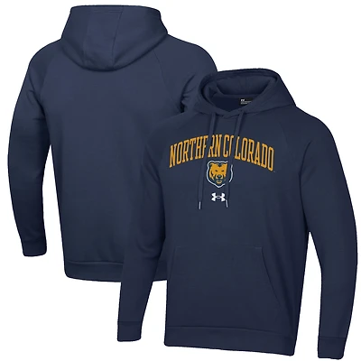 Men's Under Armour Navy Northern Colorado Bears All Day Fleece Pullover Hoodie
