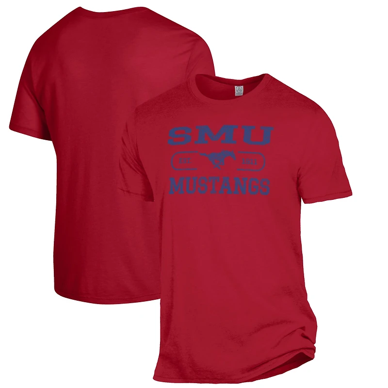 Men's Red SMU Mustangs The Keeper T-Shirt