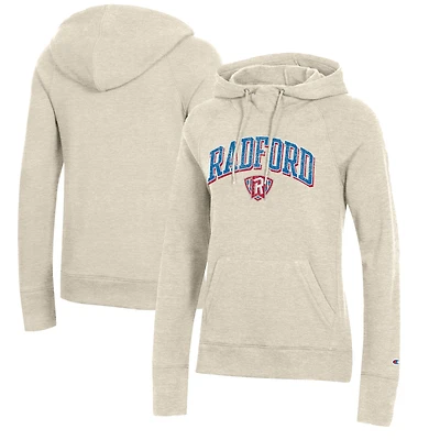 Women's Champion Oatmeal Radford Highlanders Core 2.0 Fleece Pullover Hoodie