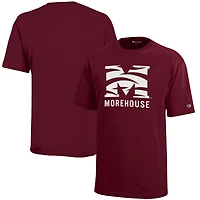 Youth Champion Maroon Morehouse Maroon Tigers Jersey T-Shirt