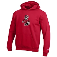 Youth Champion Red NC State Wolfpack Eco Powerblend Pullover Hoodie