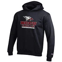 Youth Champion Black North Carolina Central Eagles Eco Powerblend Pullover Hoodie