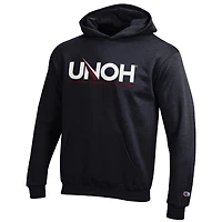 Youth Champion Black Northwestern Ohio Racers Eco Powerblend Pullover Hoodie
