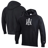 Men's Champion Black Alabama A&M Bulldogs Reverse Weave Fleece Pullover Hoodie