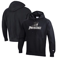 Men's Champion Black Providence Friars Reverse Weave Fleece Pullover Hoodie