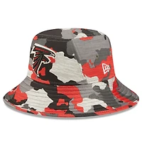Men's New Era Camo Atlanta Falcons 2022 NFL Training Camp Official Bucket Hat