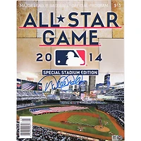 Derek Jeter New York Yankees Autographed 2014 All-Star Game Program