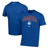 Men's Under Armour Blue Houston Baptist Huskies Performance T-Shirt