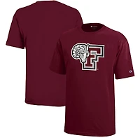 Youth Champion Maroon Fordham Rams Jersey T-Shirt