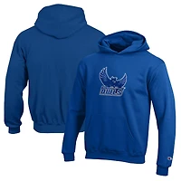 Youth Champion Blue Southern Connecticut Owls Eco Powerblend Pullover Hoodie