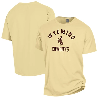 Men's ComfortWash Gold Wyoming Cowboys Garment Dyed T-Shirt