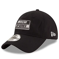 Men's New Era Black NASCAR Cup Series Logo Enzyme Washed 9TWENTY Adjustable Hat