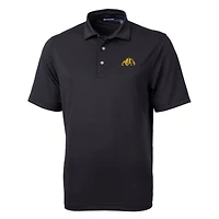 Men's Cutter & Buck Black Bowie State Bulldogs Big & Tall Virtue Eco Pique Recycled Polo