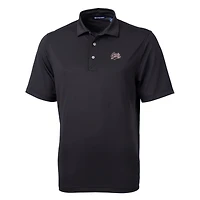 Men's Cutter & Buck Black Montana Grizzlies Big & Tall Virtue Eco Pique Recycled Polo