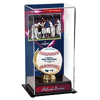 Atlanta Braves 2021 National League Champions Sublimated Display Case with Image