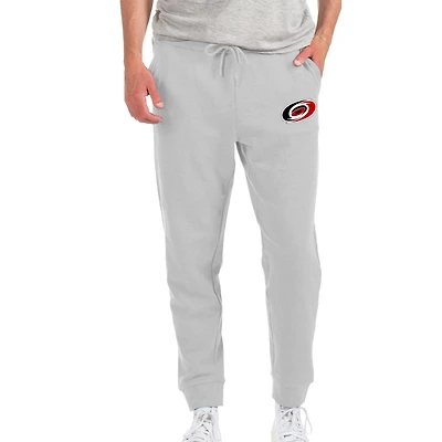 Men's Antigua Heathered Gray Carolina Hurricanes Action Jogger Pants