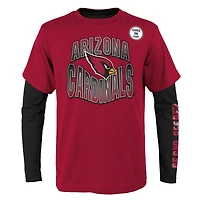 Youth Cardinal/Black Arizona Cardinals Game Day T-Shirt Combo Set