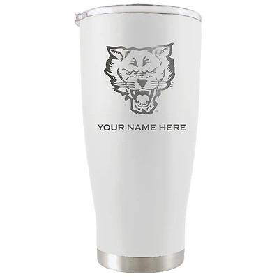 White Fort Valley State Wildcats 20oz. Personalized Stainless Steel Tumbler