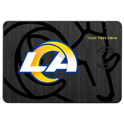 Los Angeles Rams Personalized Wireless Charger & Mouse Pad